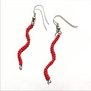 HANDMADE SQUIGGLE DANGLES